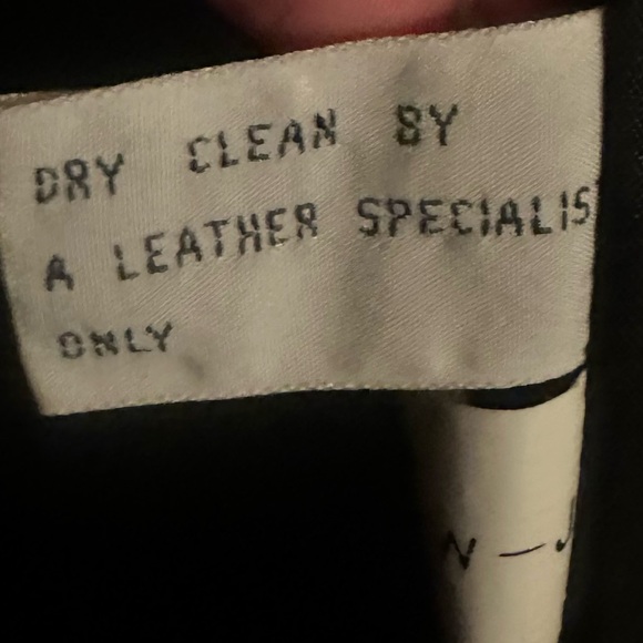 Vintage 80's Pelle Club Women’s black leather coat Medium - Picture 12 of 15